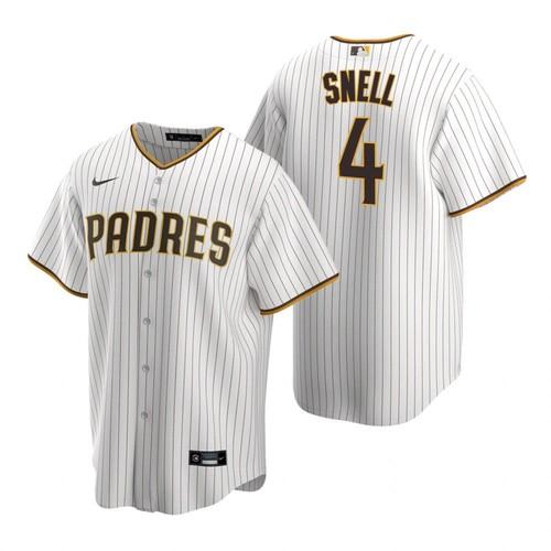 Mens San Diego Padres Blake Snell Cool Base Replica Jersey White